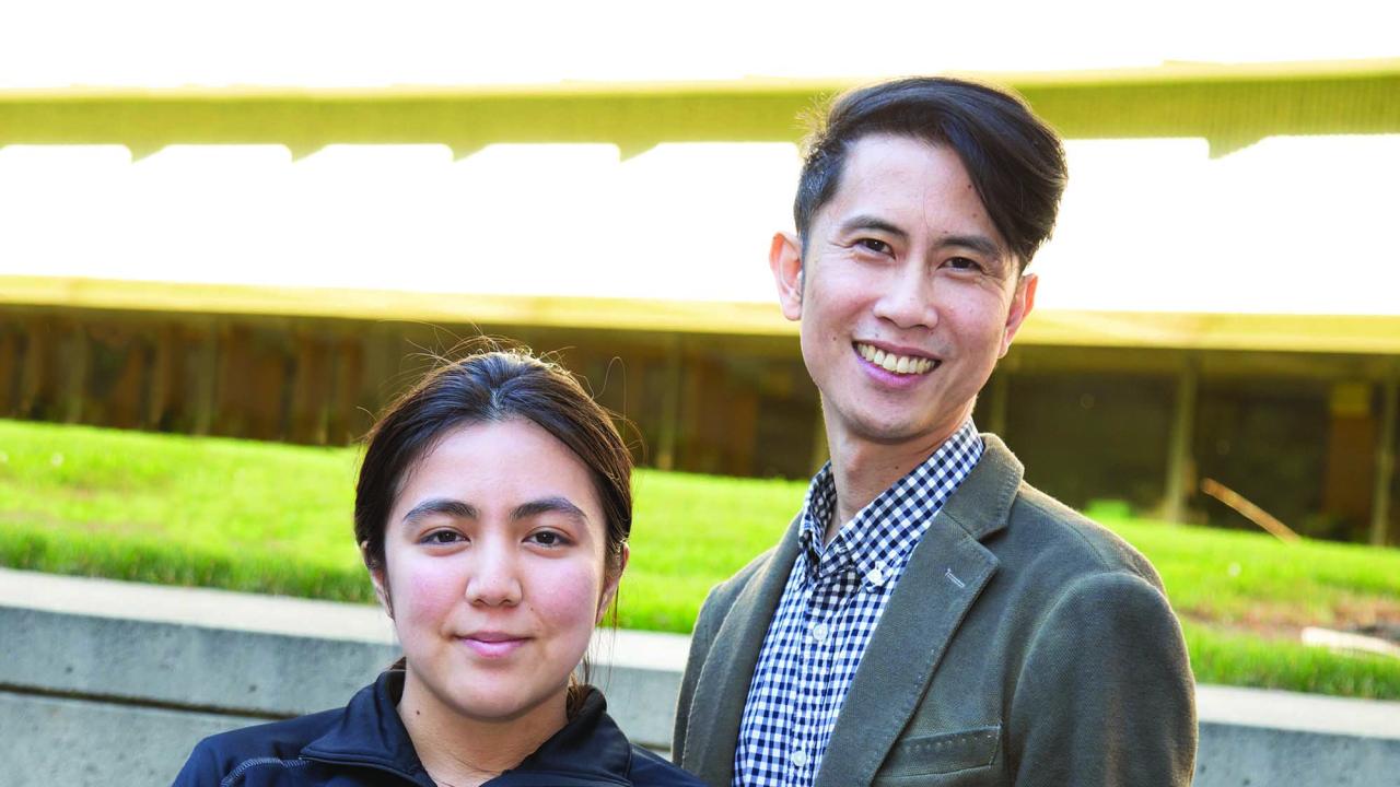 Diana Quintero and Rodney Samaco