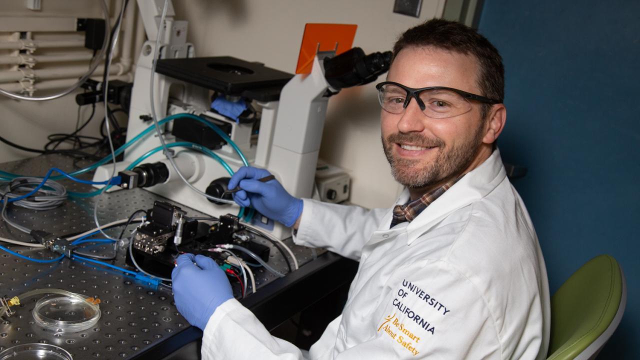 Smith is an assistant professor in the Department of Neurobiology, Physiology and Behavior at the College of Biological Sciences, and at the Physical Medicine and Rehabilitation Department at UC Davis School of Medicine Lucas Smith