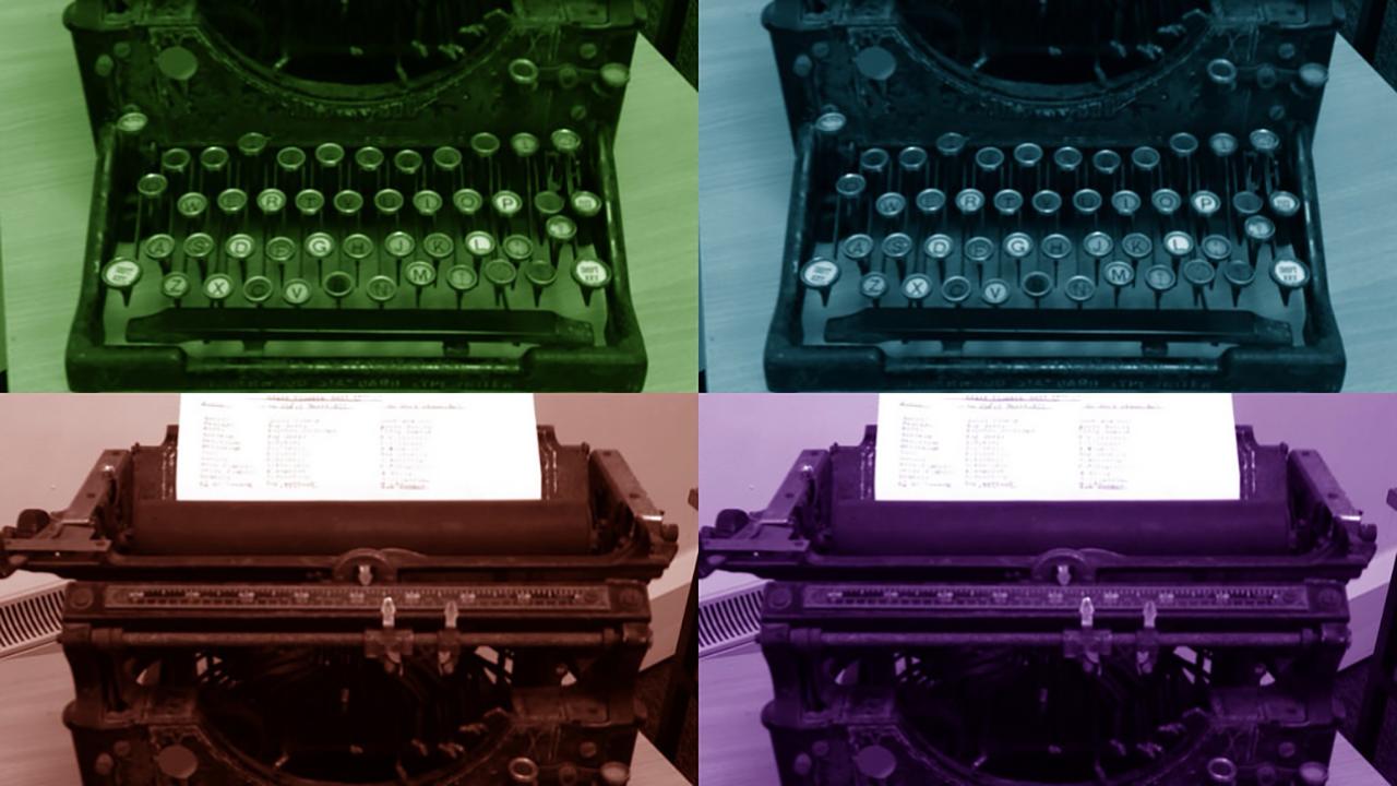 Catherine Cronin Typewriter