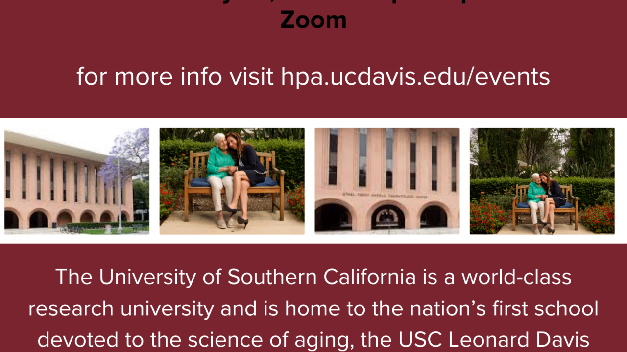 USC Gerontology Flyer