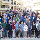 Group photo of BUSP friends and alums